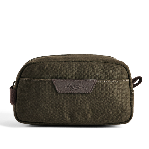 R.M.Williams - Barrenjoey Toiletry Bag - Dark Khaki