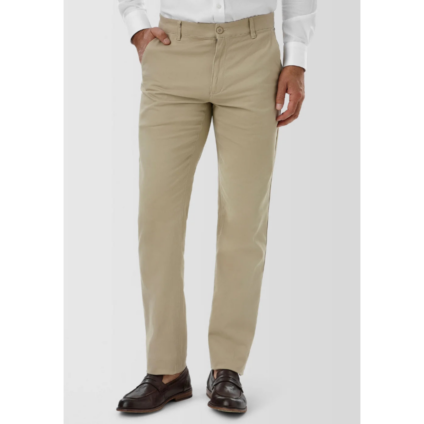 City Club - Hammond Stetch Chino - Sand - MULTIBUY
