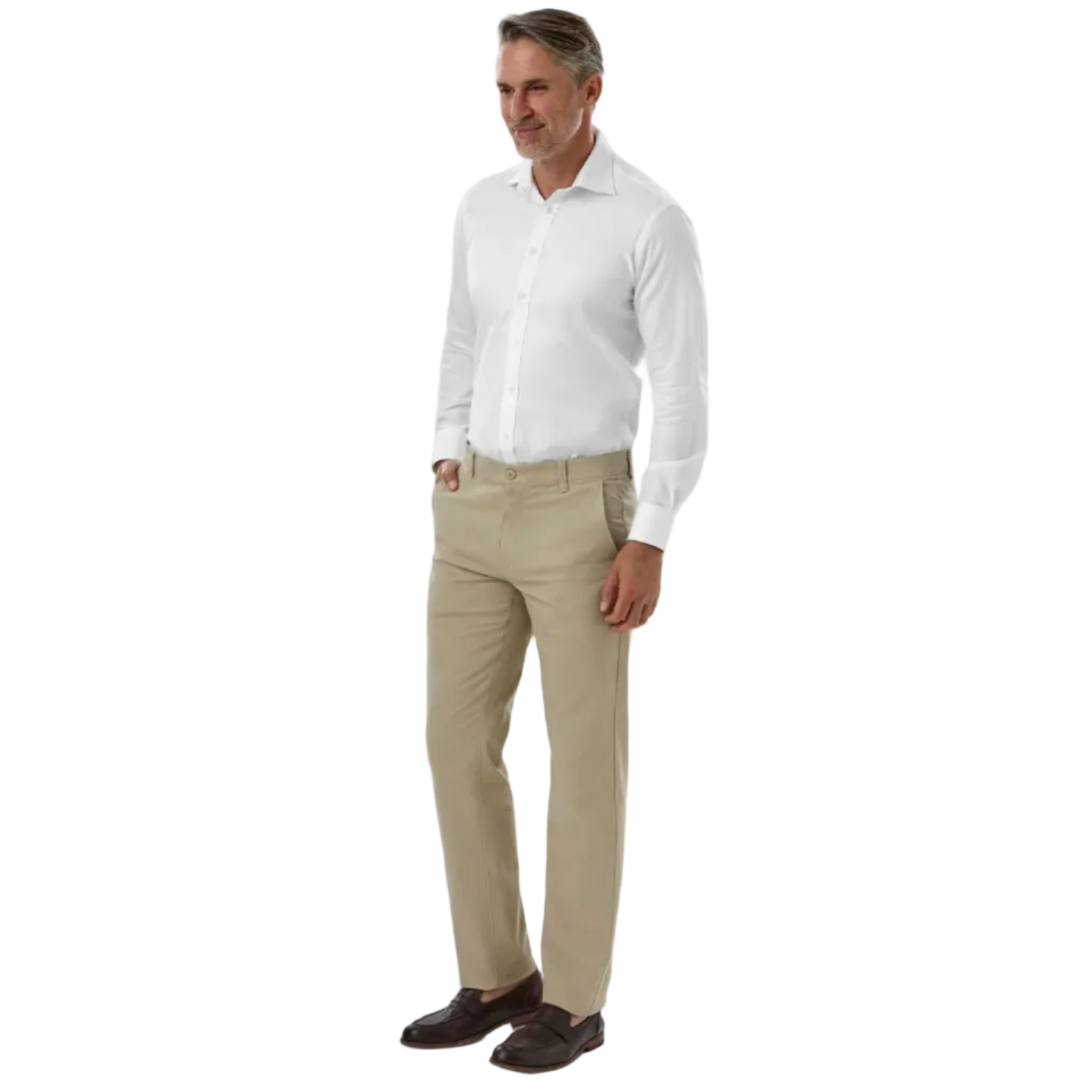 City Club - Hammond Stetch Chino - Sand - MULTIBUY