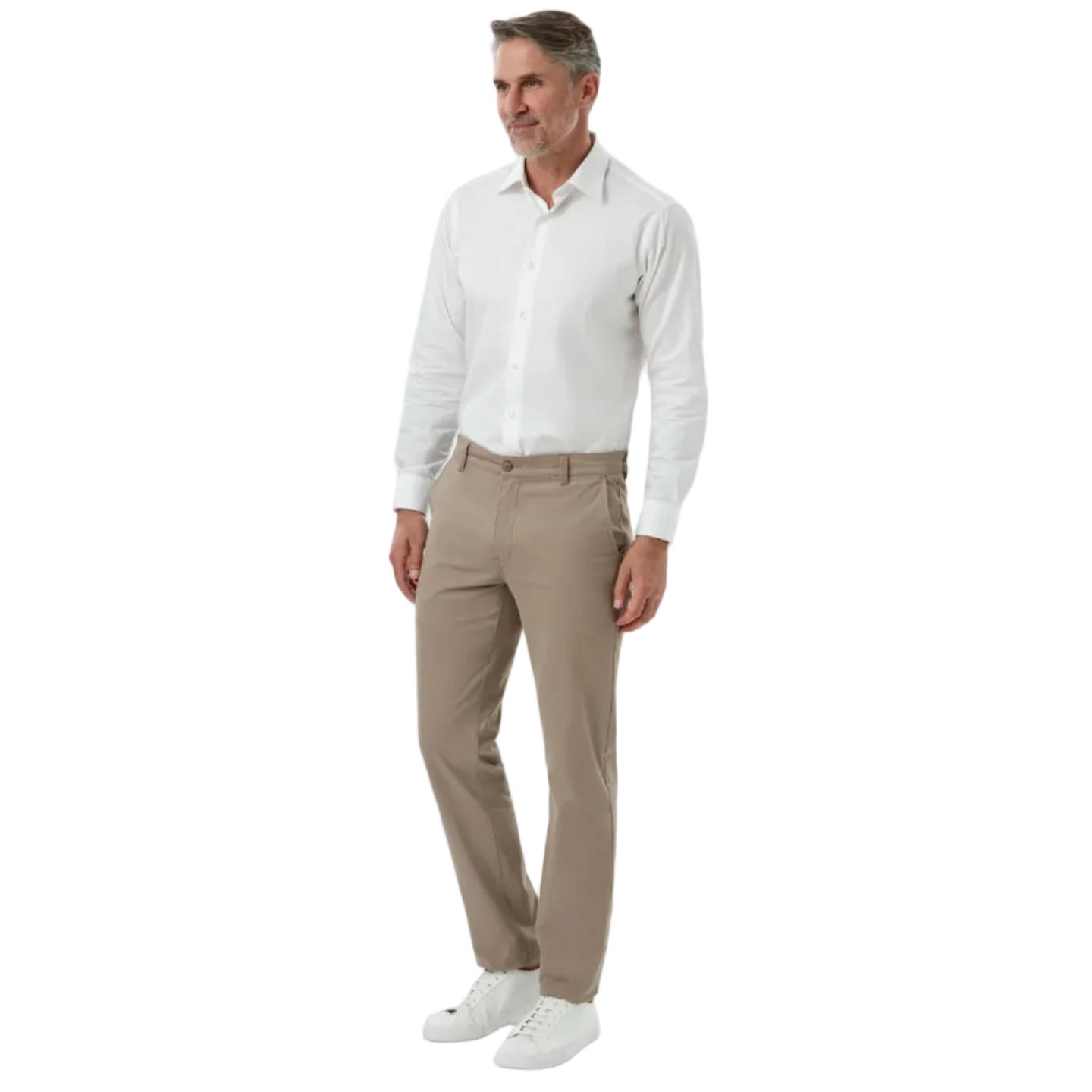 City Club - Hammond Stretch Chino - Tan - MULTIBUY