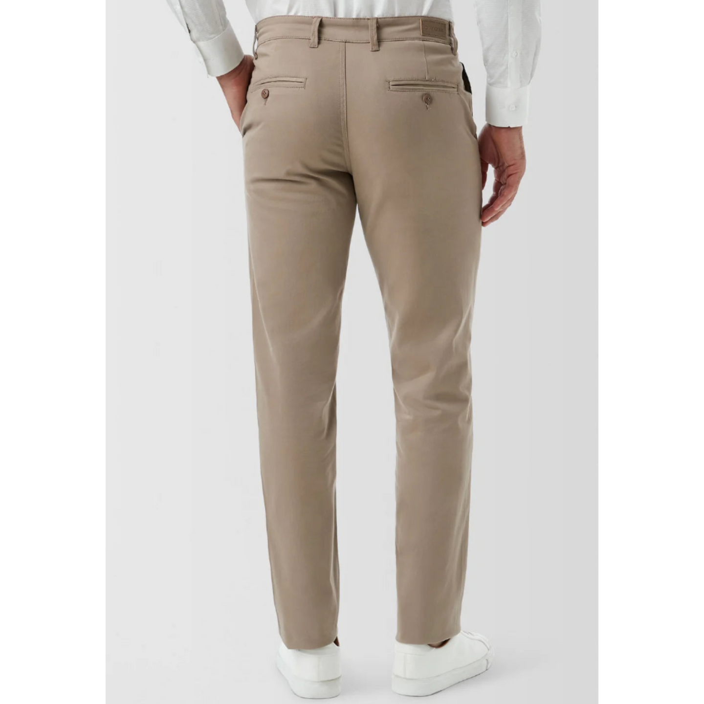 City Club - Hammond Stretch Chino - Tan - MULTIBUY
