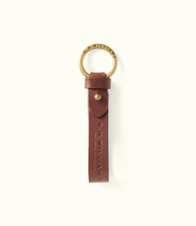 R.M.Williams -  Seymour Keyfob - Dark Tan