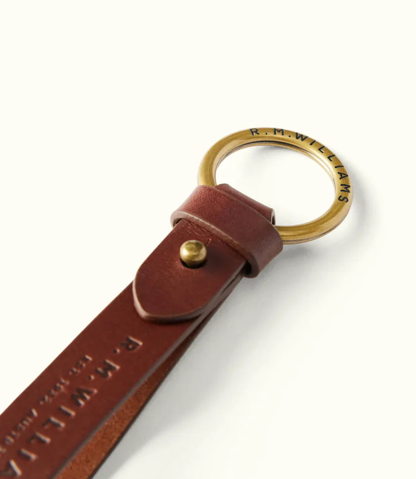 R.M.Williams -  Seymour Keyfob - Dark Tan