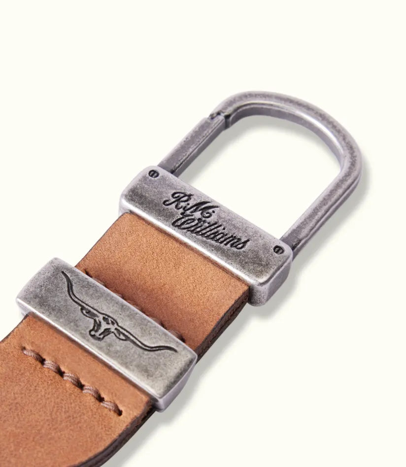 R.M.Williams - Drover Key Fob - Vintage Brown