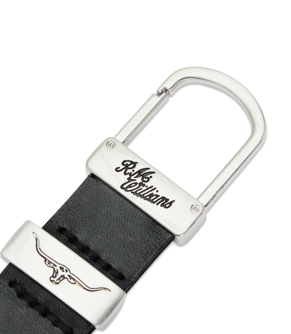 R.M.Williams - Drover Key Fob - Black