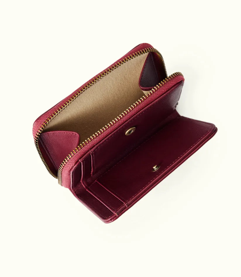 R.M.Williams - Avalon Zip Around Wallet - Cranberry