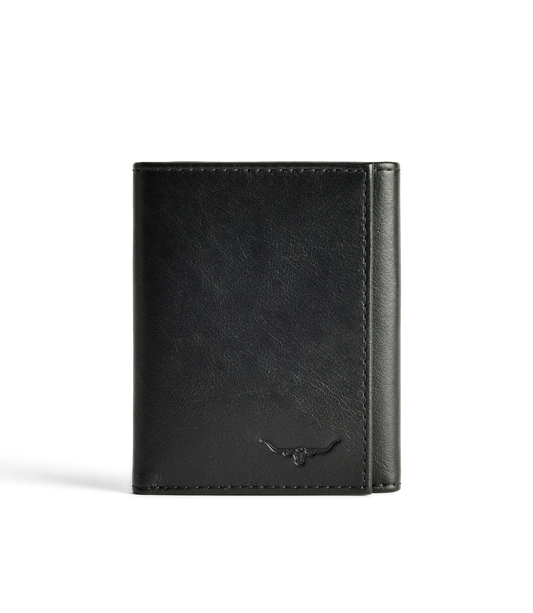 R.M.Williams - Kangaroo Small Trifold Wallet - Black