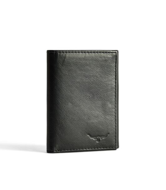 R.M.Williams - Kangaroo Small Trifold Wallet - Black