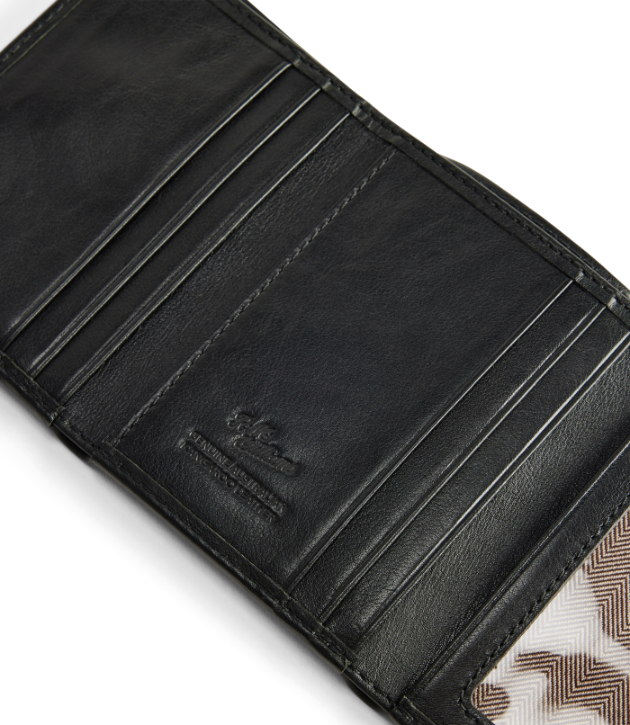 R.M.Williams - Kangaroo Small Trifold Wallet - Black
