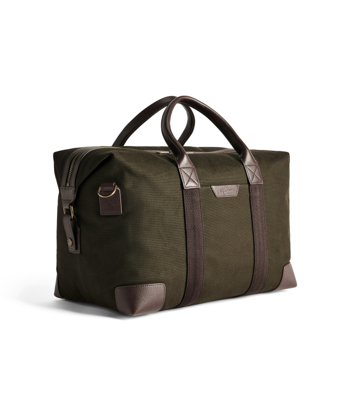 R.M.Williams -  Barrenjoey Overnight Bag - Dark Khaki