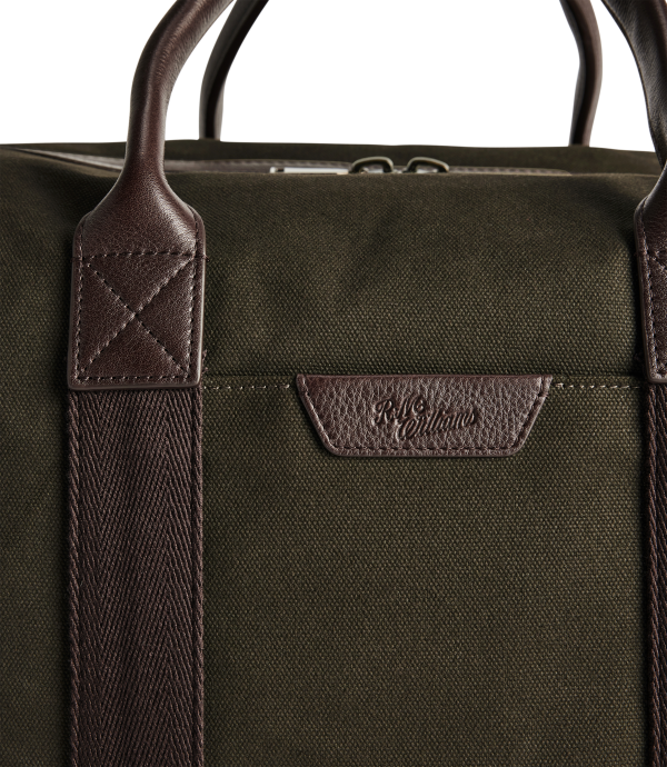 R.M.Williams -  Barrenjoey Overnight Bag - Dark Khaki