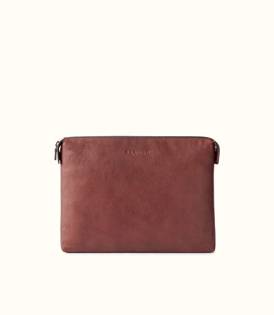RM Williams - Farrier Tech Case, Laptop Case - Whiskey, Brown