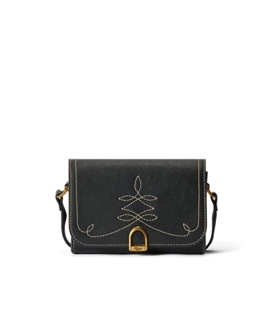 R.M.Williams - Eden Stitched Saddle Bag - Black