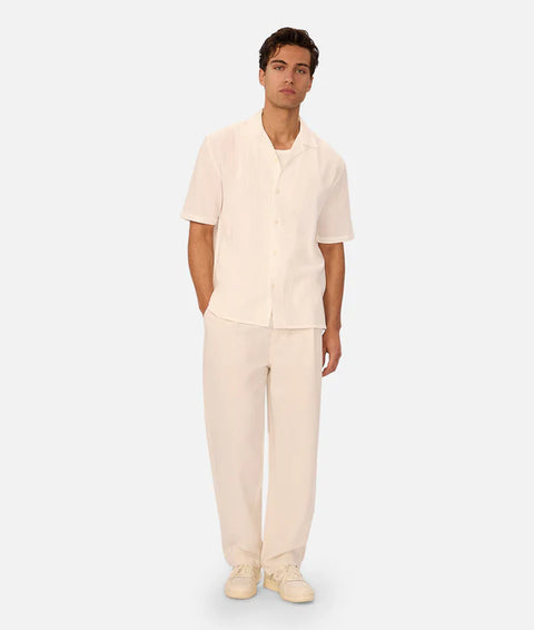 Industrie - The canyon Short Sleeve Shirt - Winter White