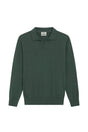 M.J. Bale - Carter Long Sleeve Polo - Mid Green