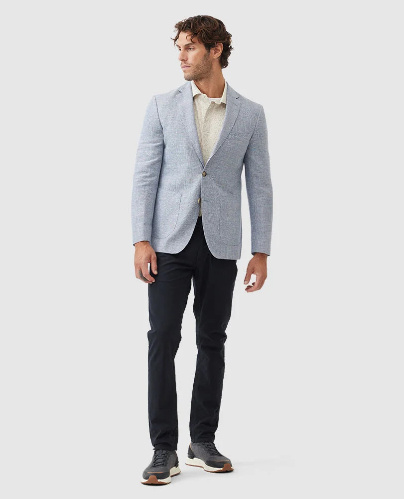 Rodd & Gunn - Cascades Linen Blend Jacket - Sky