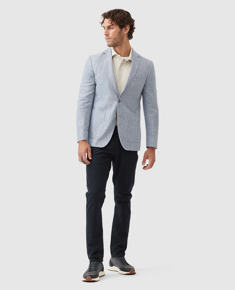 Rodd & Gunn - Cascades Linen Blend Jacket - Sky