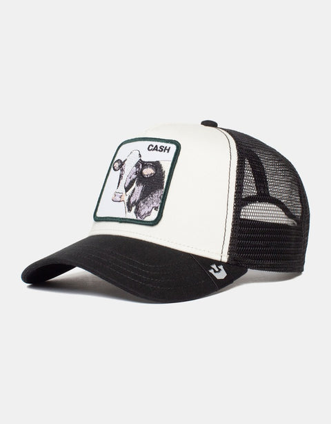 Goorin Bros - Animal Trucker Cap - Cash Cow - Black & White