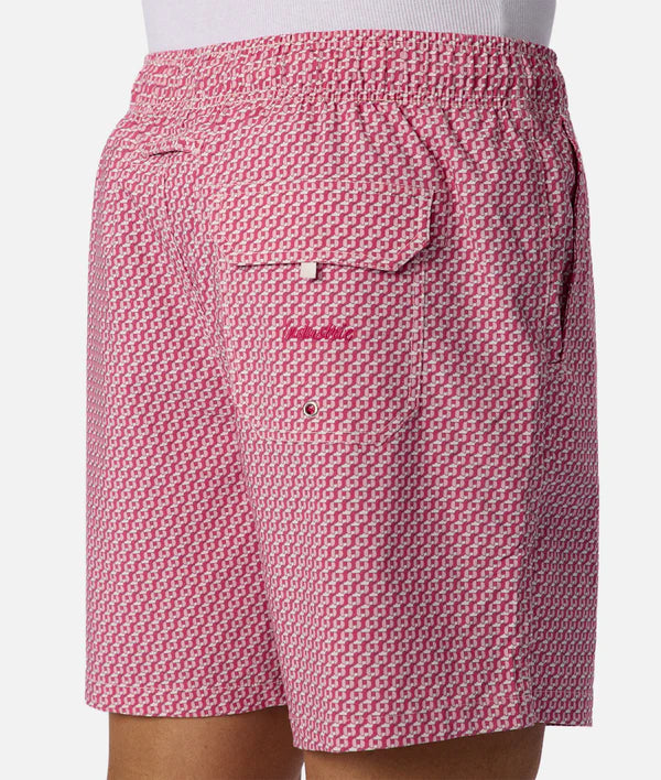 Industrie - The Cayman Swim Short - Pink Combo