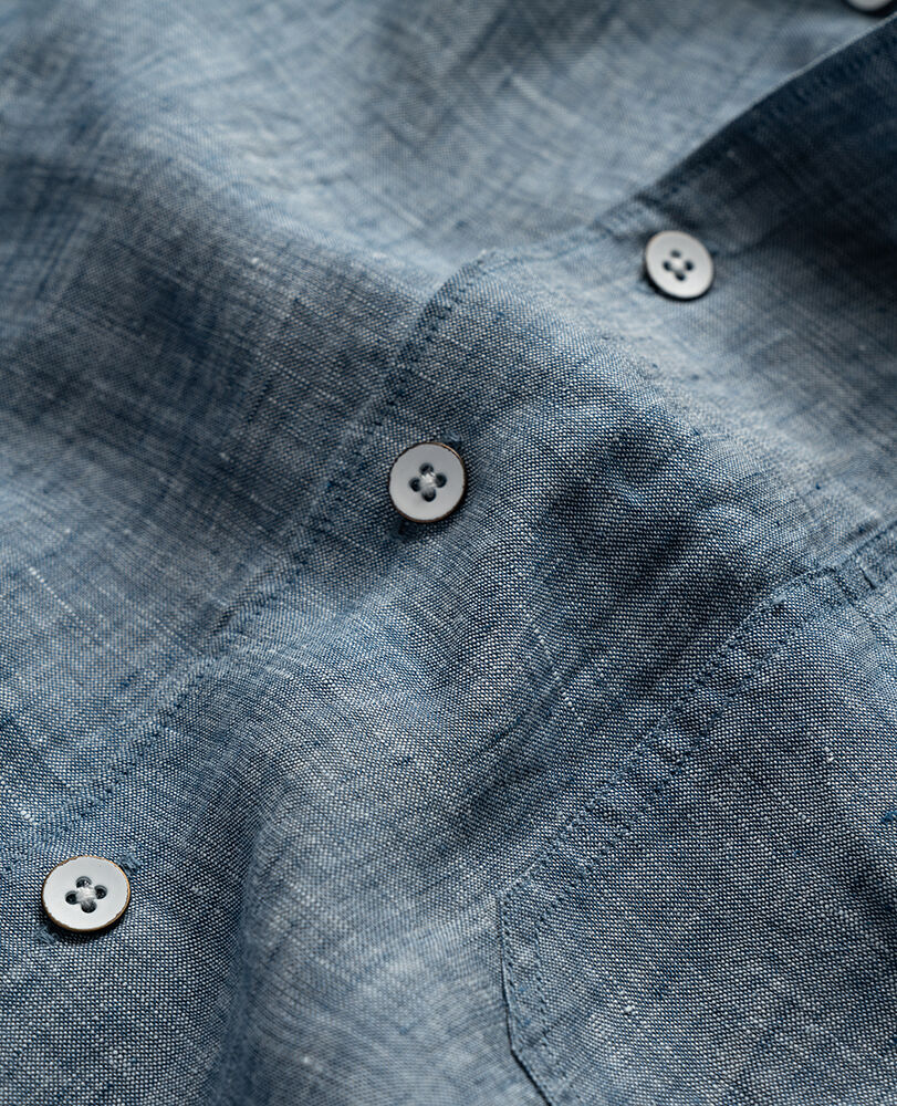 Rodd & Gunn - Chaffeys Linen Shirt - Denim