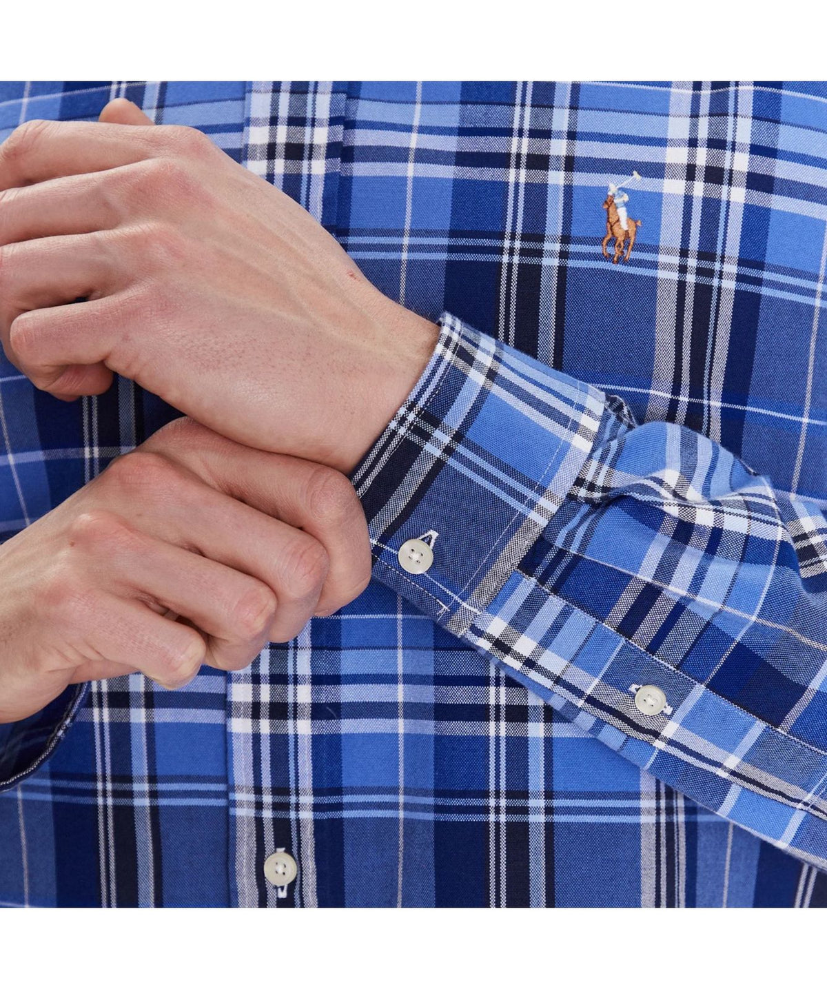Polo Ralph Lauren - Oxford Shirt - Plaid - Blue Multi