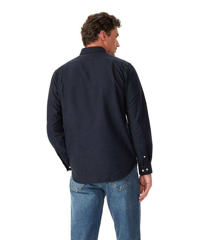 R.M.Williams - Clapton Oxford Shirt - Navy