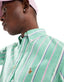 Polo Ralph Lauren - Oxford Shirt - Stripe - Green/Pink