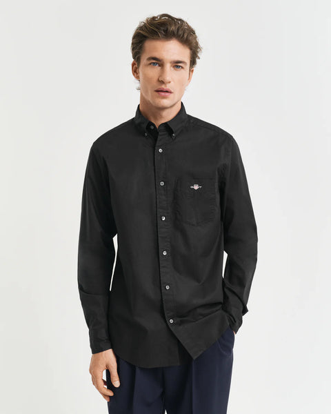 GANT - Classic Poplin Shirt - Black