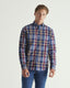GANT - Poplin Shirt - Check - Persian Blue