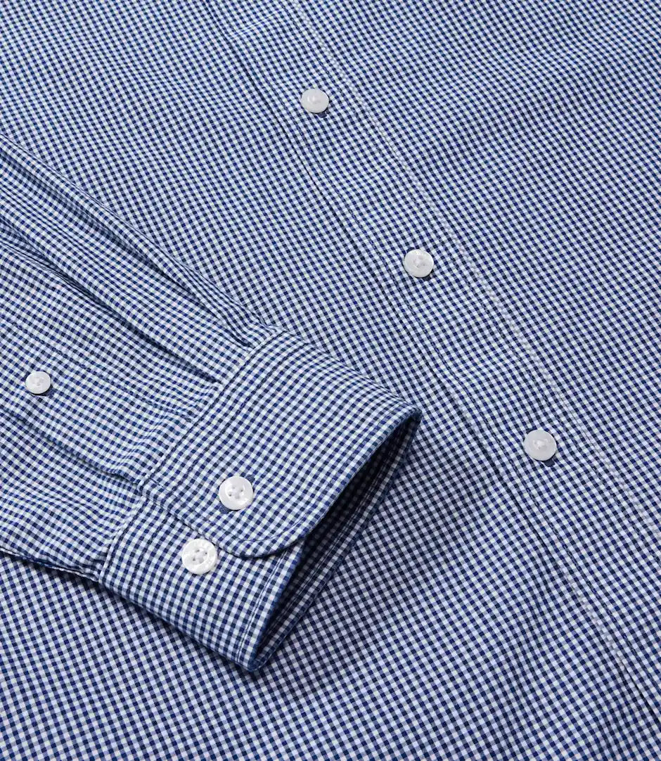 R.M.Williams - Classic Shirt - Check - Navy/White