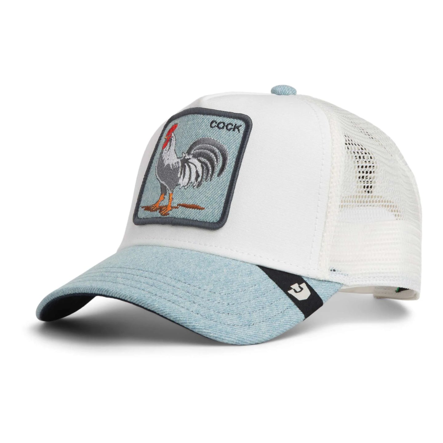 Goorin - Animal Trucker Cap - Cock - Light Denim
