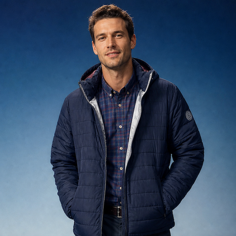 Colours & Sons - Padded Jacket - Navy