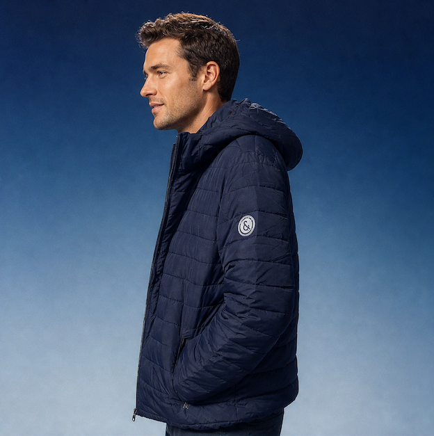 Colours & Sons - Padded Jacket - Navy