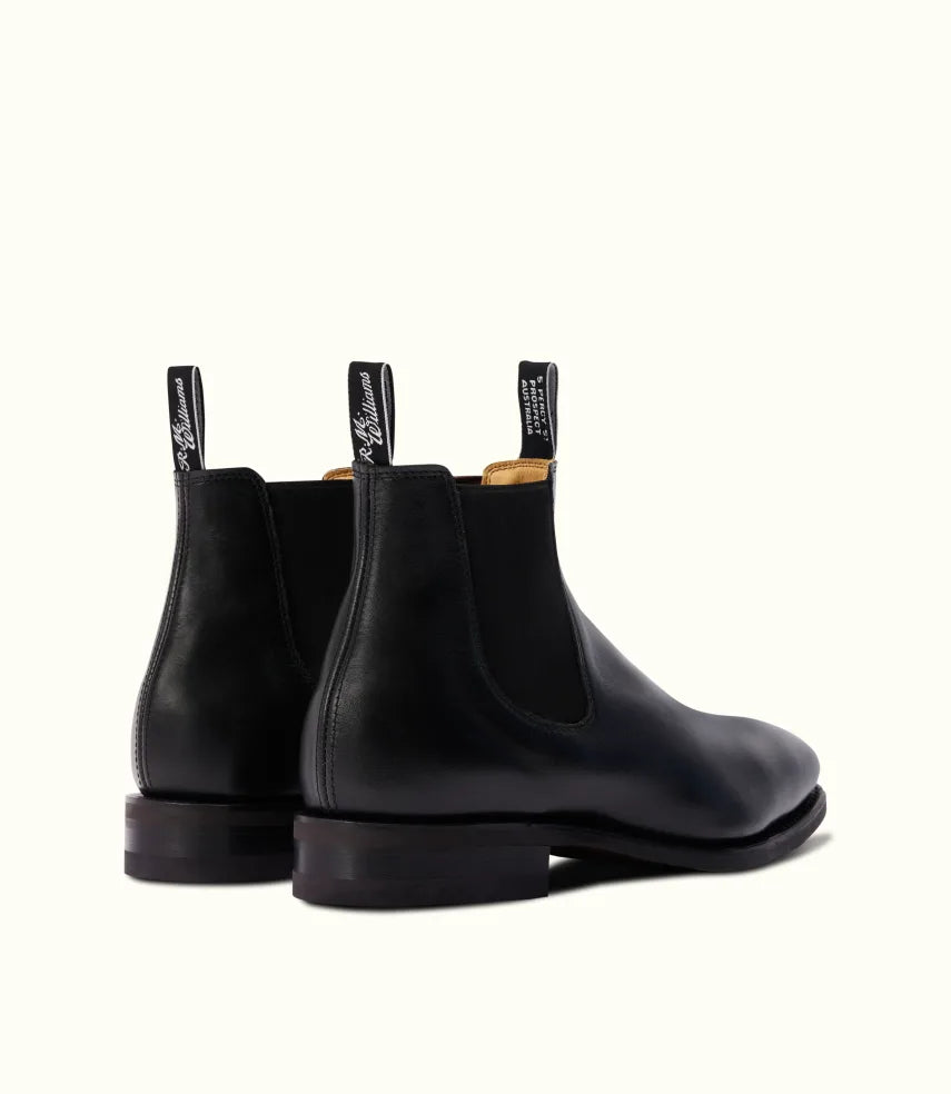 R.M.Williams - Comfort Craftsman - Yearling Leather - Black - G Fit