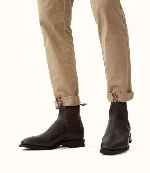 R.M.Williams - Comfort Craftsman - Yearling Leather - Chestnut - H Fit