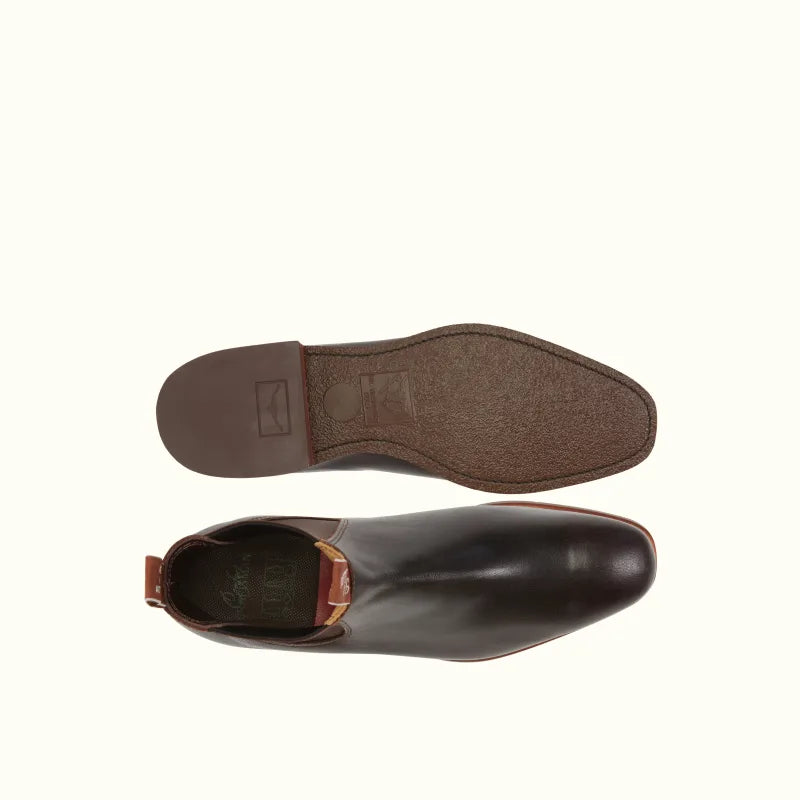 R.M.Williams - Comfort Craftsman - Raw Edge - Pull Up Leather - Chocolate - H Fit