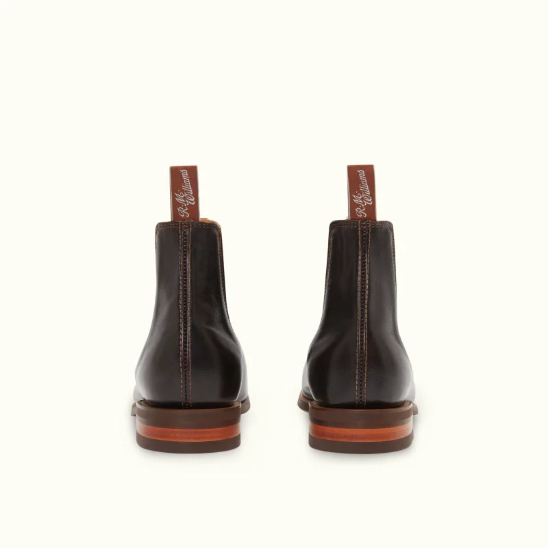 R.M.Williams - Comfort Craftsman - Raw Edge - Pull Up Leather - Chocolate - G Fit