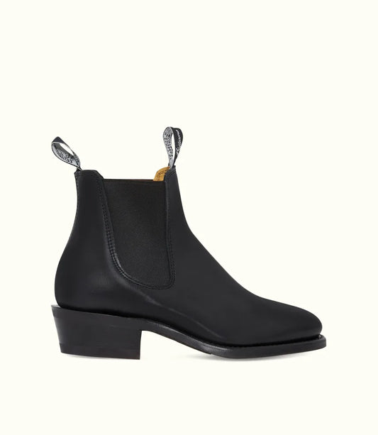 R.M.Williams - Comfort Lady Yearling - Yearling Leather - Black - E (Wide) Fit