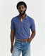 GANT - Contrast Piqué Polo Shirt - Dusty Navy