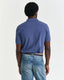 GANT - Contrast Piqué Polo Shirt - Dusty Navy