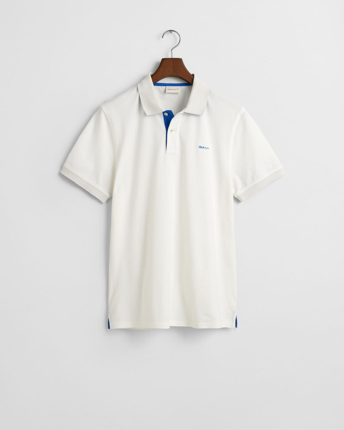 GANT - Contrast Piqué Polo Shirt - White
