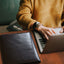 Jekyll and Hide - Zip Around A4 Tablet Folder - Tan | Coffee | Black