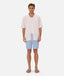 Industrie - The Coressia Swim Short - Stripe - Royal Blue & White