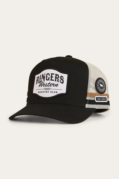 Ringers Western - Country Club Deep Fit Cap - Black
