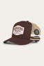 Ringers Western - Country Club - Deep Fit Trucker Cap - Saddle Brown