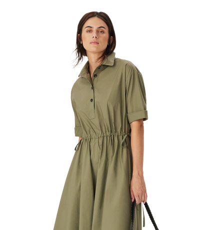 R.M.Williams - capel Cotton Dress - Lichen