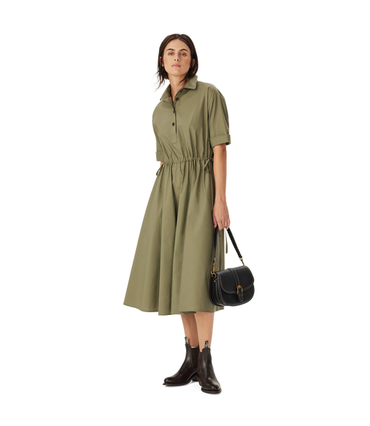 R.M.Williams - capel Cotton Dress - Lichen