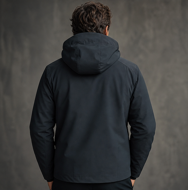 Daniel Hechter - Chaud Graphene Heat Jacket with Hood - Black