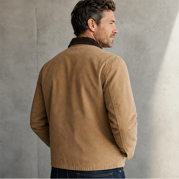 Daniel Hechter - Patrick Cotton Jacket - Tan