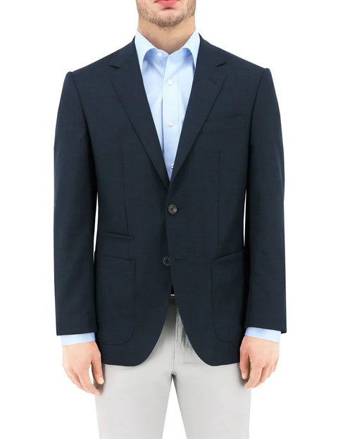 Daniel Hechter - Prague Merino Sportscoat - Blue